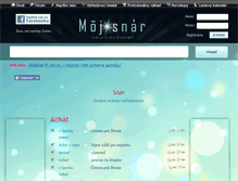 Tablet Screenshot of forum.moj-snar.sk